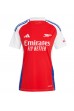 Arsenal Ben White #4 Voetbaltruitje Thuis tenue Dames 2024-25 Korte Mouw